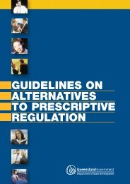 guidelines on alternatives to prescriptive regulation - Investment ...