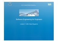 L1 UML Class diagrams - Chair for Applied Software Engineering