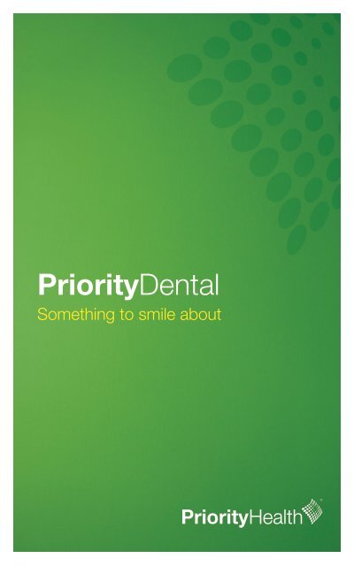 PriorityDental employer brochure - Priority Health