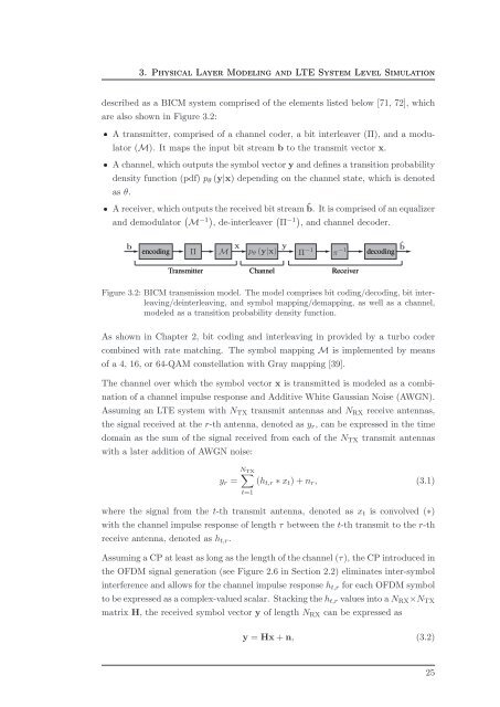 System Level Modeling and Optimization of the LTE Downlink