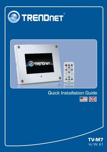 TV-M7 Quick Installation Guide - TRENDnet