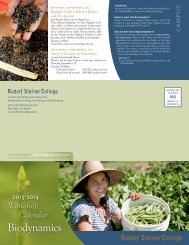 Download 2013-14 Biodynamic calendar - Rudolf Steiner College