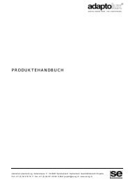 PRODUKTEHANDBUCH - Logo SE Lightmanagement