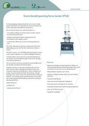 Score bend/opening force tester (PCA) - Garellodegiosa.it