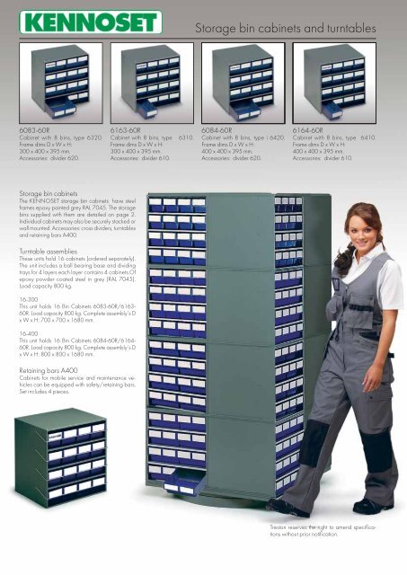 KENNOSET storage system 2009.pdf - Treston