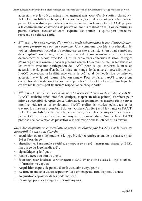 Annexe 2 du PDU - Communauté d'Agglomération de Niort