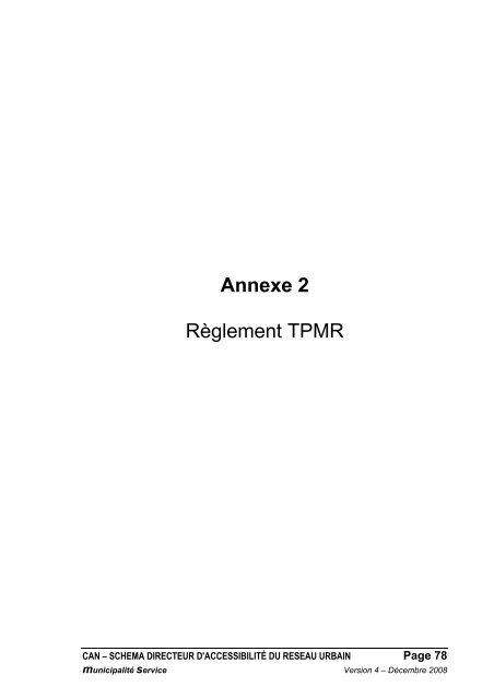 Annexe 2 du PDU - Communauté d'Agglomération de Niort