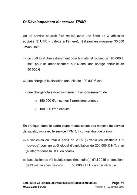 Annexe 2 du PDU - Communauté d'Agglomération de Niort