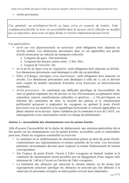 Annexe 2 du PDU - Communauté d'Agglomération de Niort