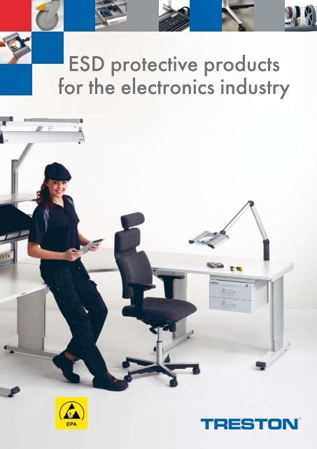 ESD protective products for the electronics industry - Treston