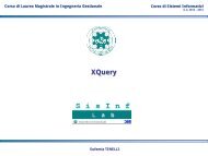 XQuery - XML Query Language - SisInf Lab