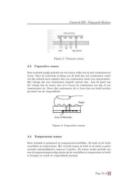 Opdracht caseweek SSN - Fingerprint Readers