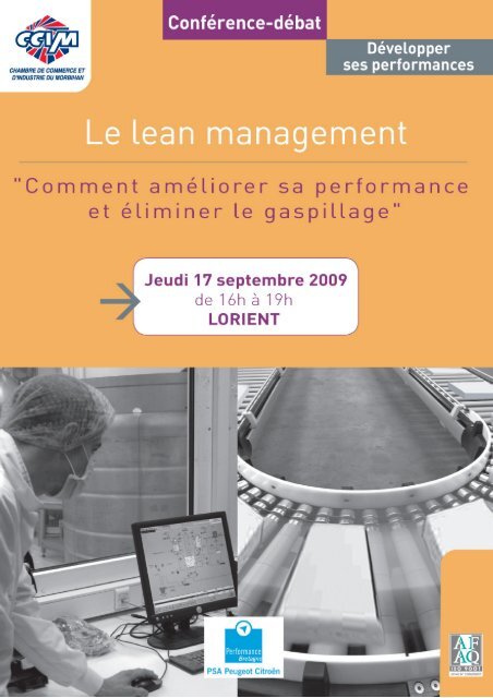 Invitation Lean Management - Bretagne Innovation