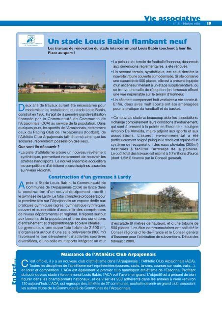 ANV NÂ°31 - Arpajon