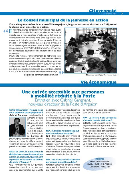 ANV NÂ°31 - Arpajon