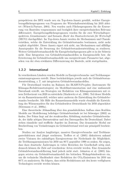 Full Text (in German) - ETH - UP - Environmental Physics - ETH ZÃ¼rich