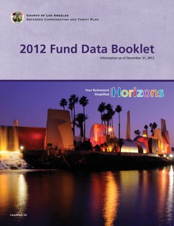 Fund data Booklet