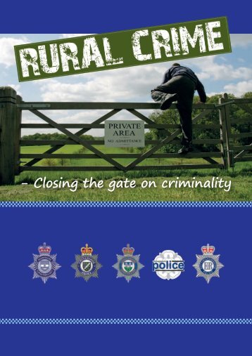 Download the Rural Crime booklet - Lincolnshire Police