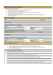 Identification form for individual and sole traders GUIDE TO ...