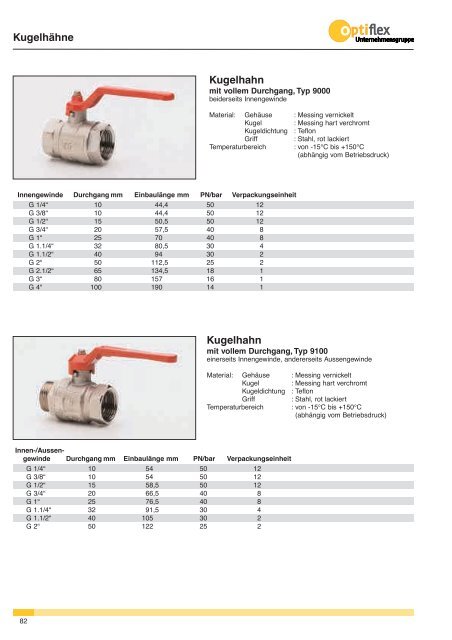 Optiflex Katalog