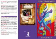 Programa fiestas - Ejea noticias.com