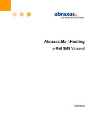 E-Mail SMS-Versand (201 kB, PDF) - Informatik des Kantons St.Gallen