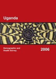 Uganda DHS 2006 Final Report - Uganda Bureau of Statistics