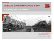 que faire en cas d'avarie - UIP