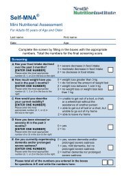 Nutrition Screening Mna Elderly