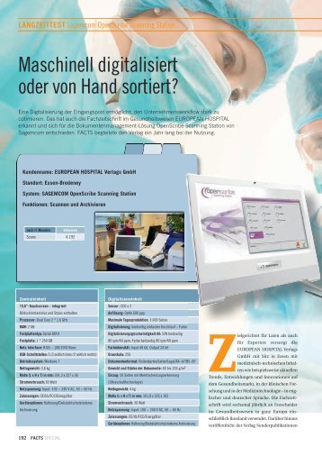 Maschinell digitalisiert oder von Hand sortiert?