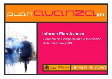 Informe Plan Avanza