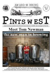 Meet Tom Newman - Bristol & District CAMRA