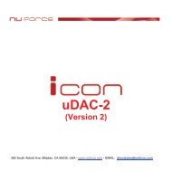 Icon uDAC2 User Manual - VMAX Services