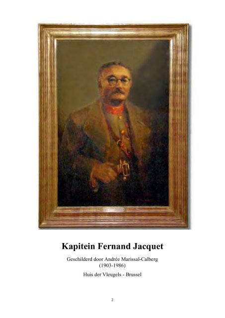 Kapitein Fernand Jacquet - Vieilles Tiges