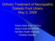 Diabetic Foot Ulcer Treatment - Ontario Association for Amputee Care