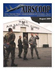 Airscoop August 09 - 104th Fighter Wing, Massachusetts Air ...