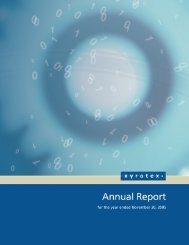 Download Annual Report, 2.44 MB - Xyratex