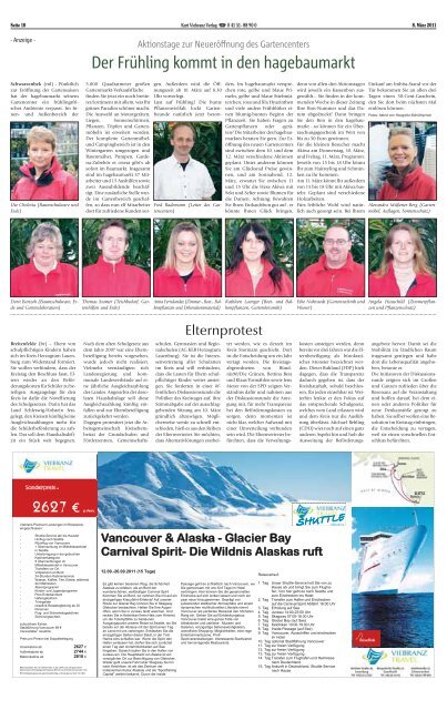 Schwarzenbeker Anzeiger - Aktuelles aus dem Kreis