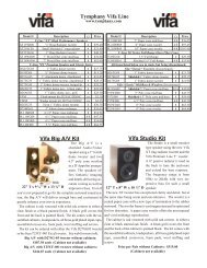 Vifa Catalog V10.vp - Madisound