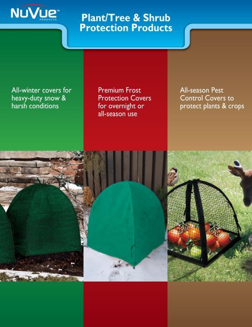 Plant Protection - NuVue Products Inc