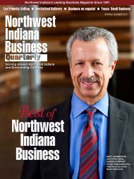 Spring 2011 - Northwest Indiana Business Quarterly Magazine