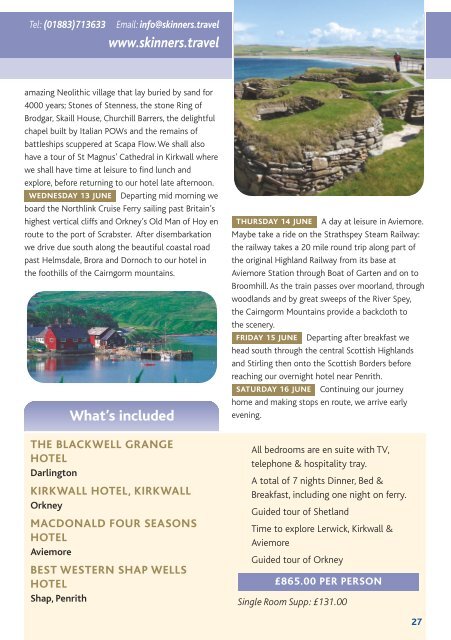 Full holiday brochure (pdf) - Palmers Travel