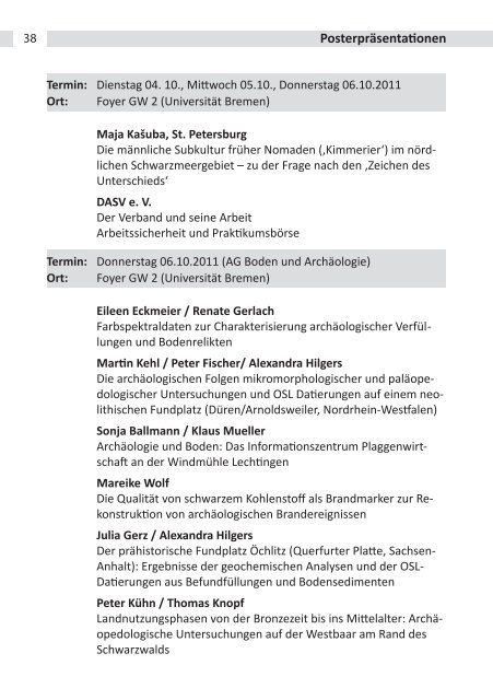 7. Deutscher Archäologiekongress - Nordwestdeutscher Verband für ...