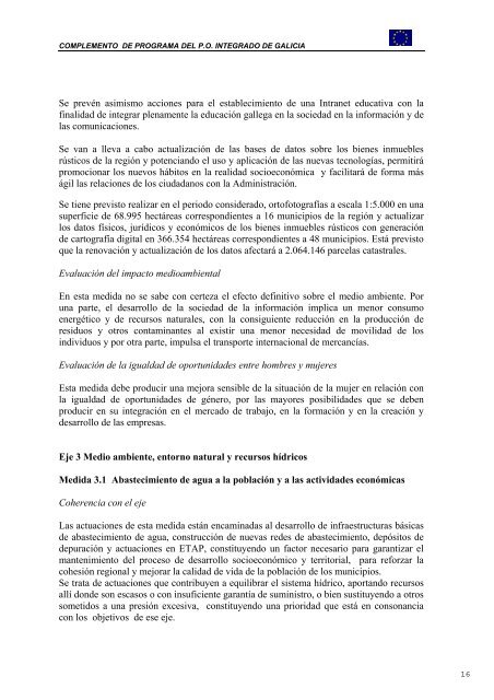 PO Galicia (pdf) - DirecciÃ³n General de Fondos Comunitarios