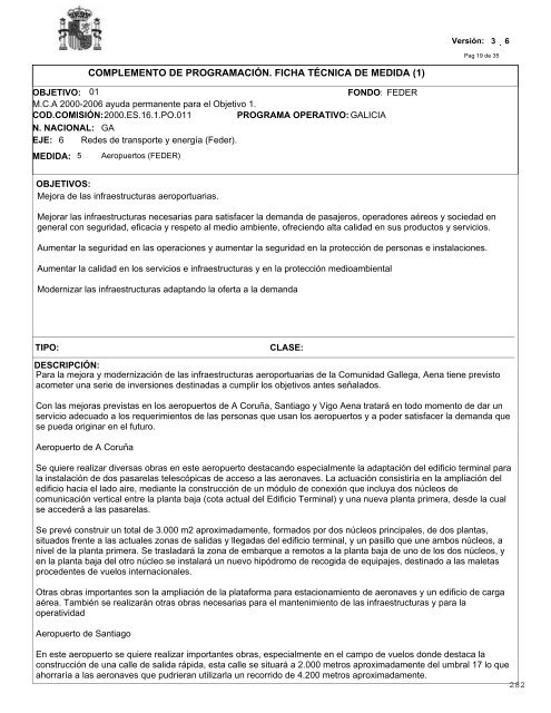 PO Galicia (pdf) - DirecciÃ³n General de Fondos Comunitarios