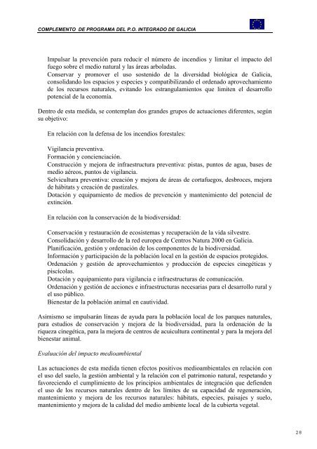 PO Galicia (pdf) - DirecciÃ³n General de Fondos Comunitarios
