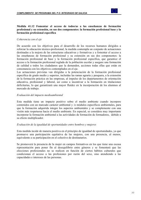 PO Galicia (pdf) - DirecciÃ³n General de Fondos Comunitarios