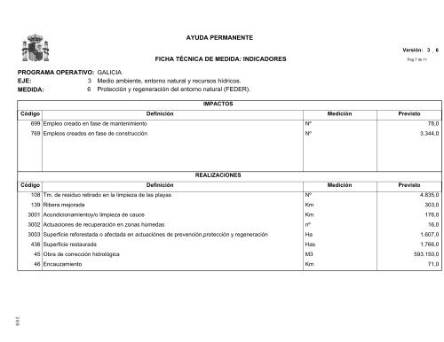 PO Galicia (pdf) - DirecciÃ³n General de Fondos Comunitarios