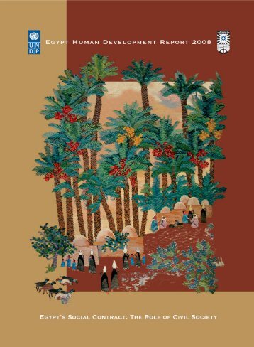 Egypt Human Development Report 2008 - Planipolis - Unesco