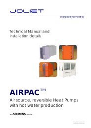 Airpac technical and installation manual EN - Carpat Energy